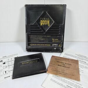 VTG Final Doom PC Big Box Windows 95 CD-ROM 1994 iD Software
